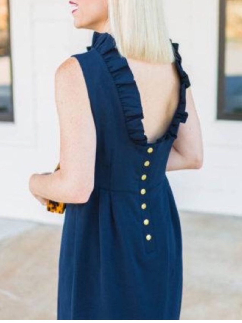 Camilyn Beth The Go Go Dress in Navy Sheath Dress Size 2